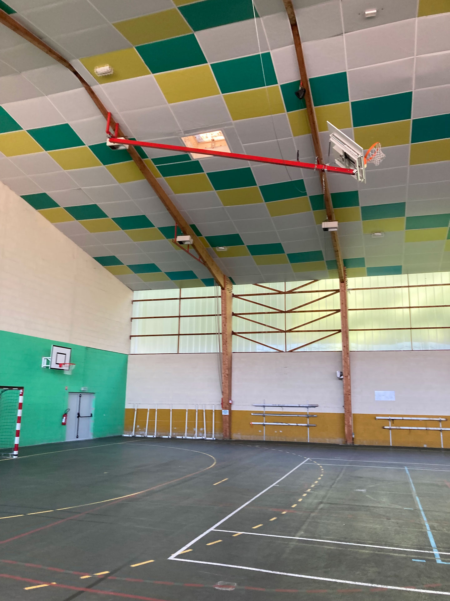 Espace sport collectif de la salle omnisport de st Anne