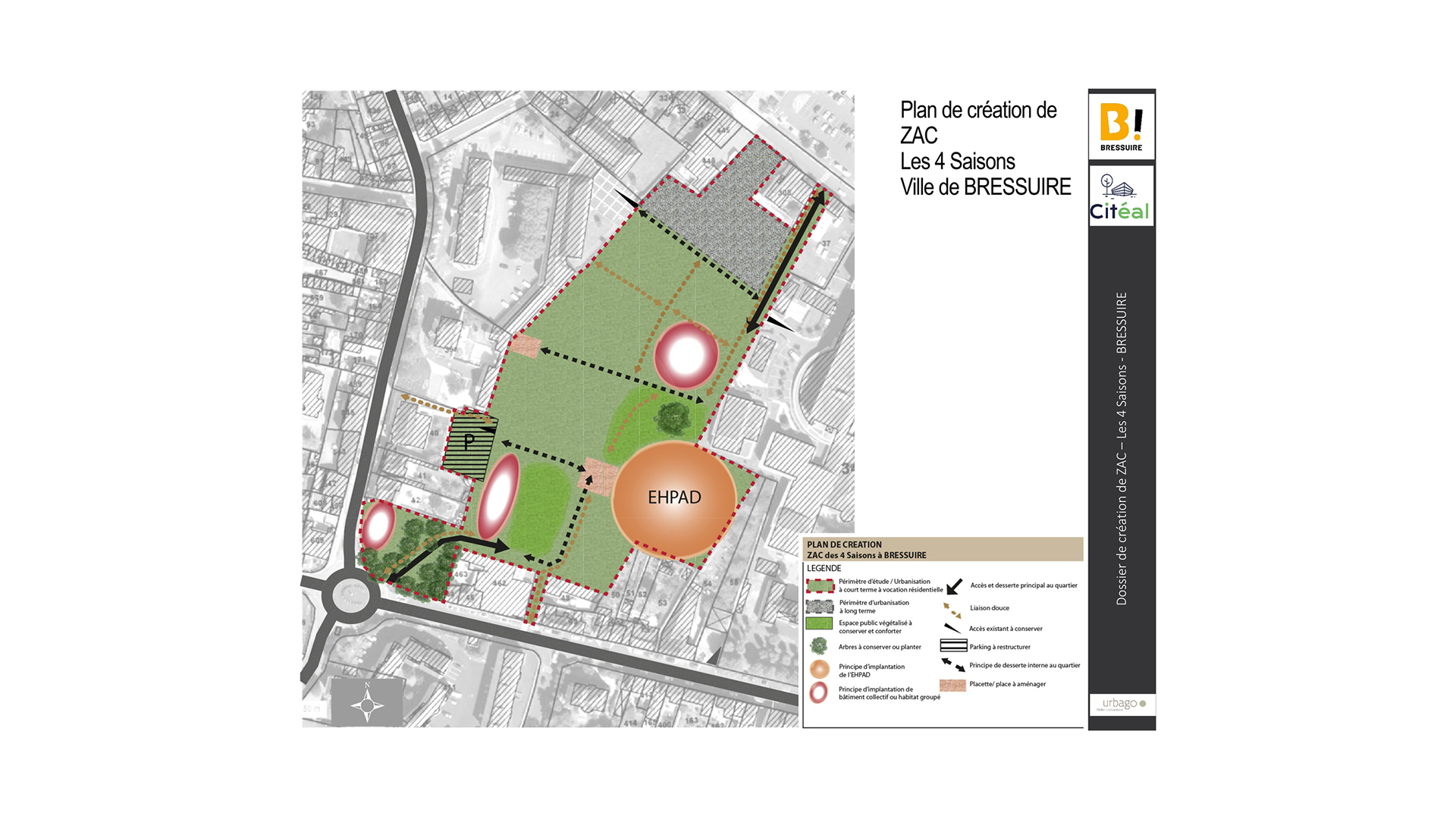 Définition du projet, plan de situation et périmétral