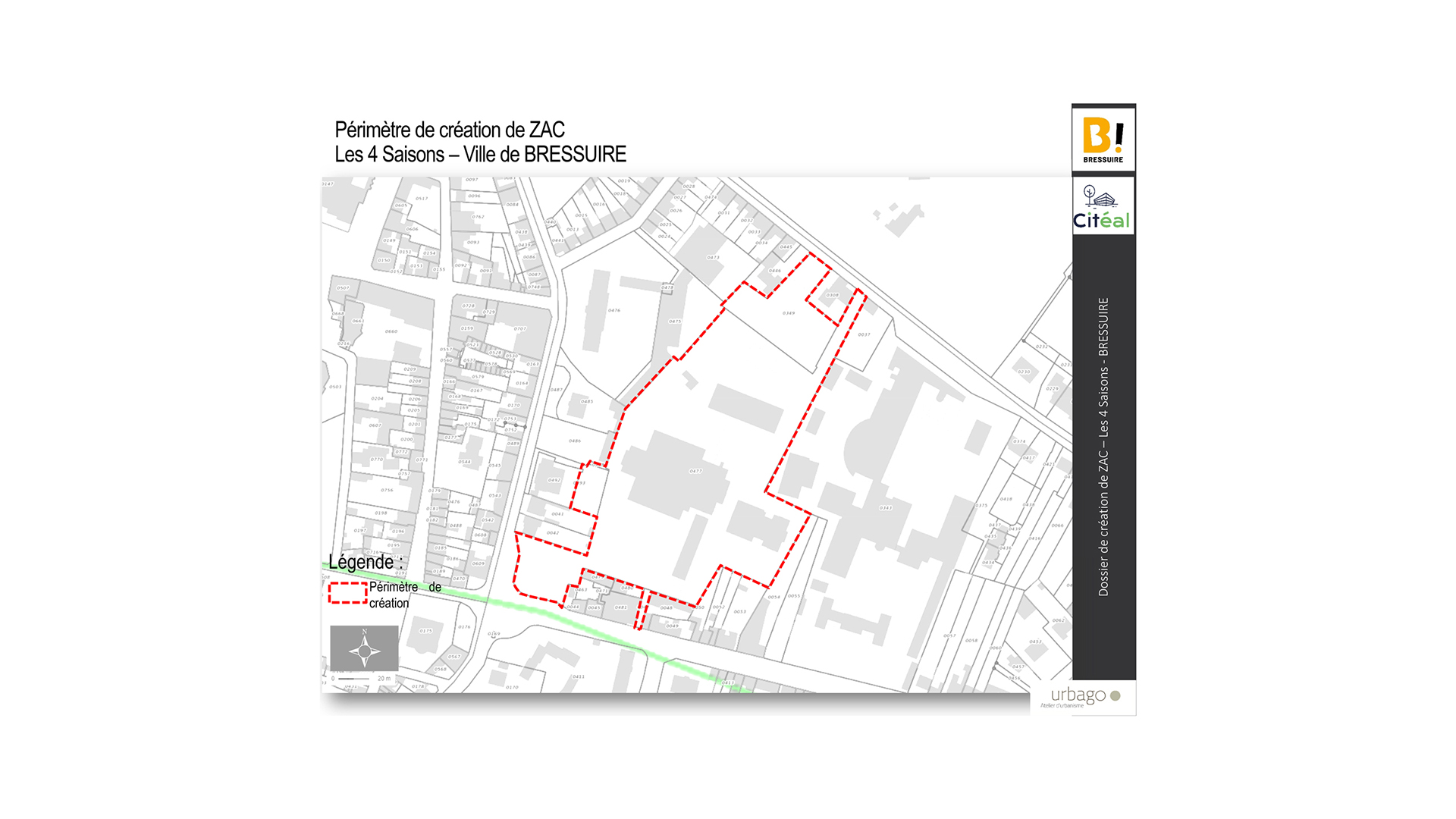 Définition du projet, plan de situation et périmétral