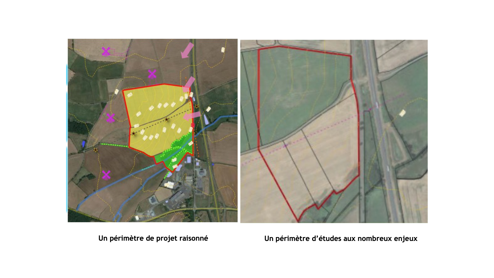 Plan scénario de la ZAE Auralis 2