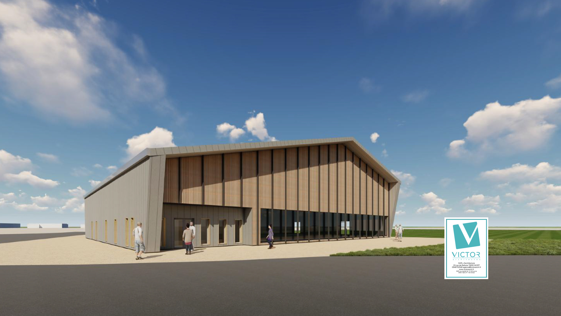 Construction d'une salle de sport sur la commune d’Ardin (79)